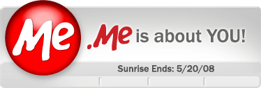 Domain .ME Sunrise