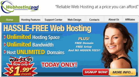 Webhostingpad主机购买指南
